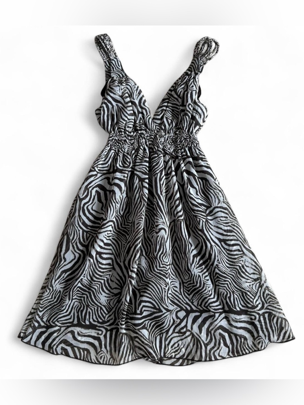 Costa Blanca zebra print mini dress